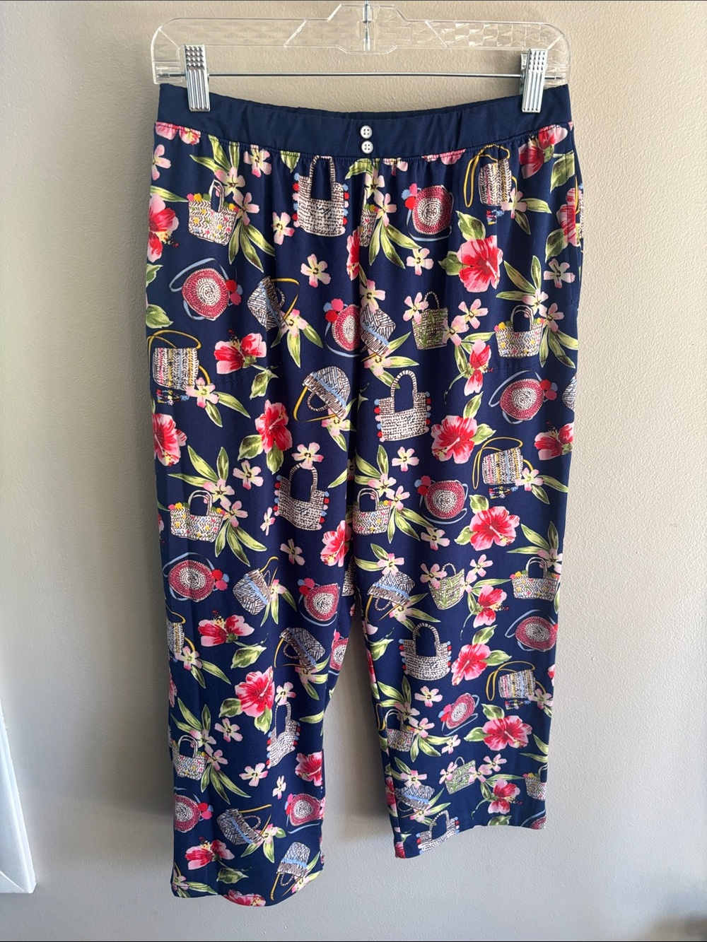 M Cuddl Duds floral pj pants